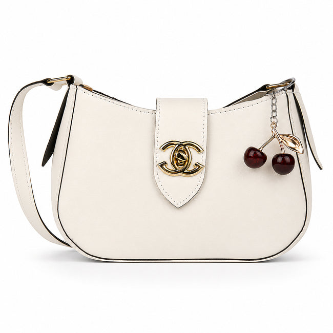 Naqsh Gleam Half Moon Handbag Hover Image