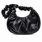 Luna Stylish Black JW PEI Gabbi Ruched Hobo Handbag