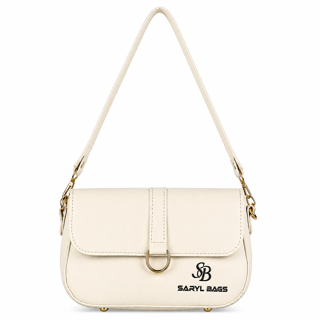 QUIET LUXE Off-White Saryl Bags Shoulder Bag