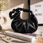 Luna Stylish Black JW PEI Gabbi Ruched Hobo Handbag