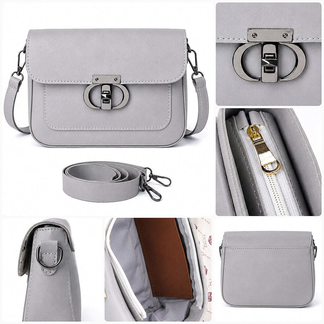 Mist Naqsh Sleek Grey Women's Shoulder Bag