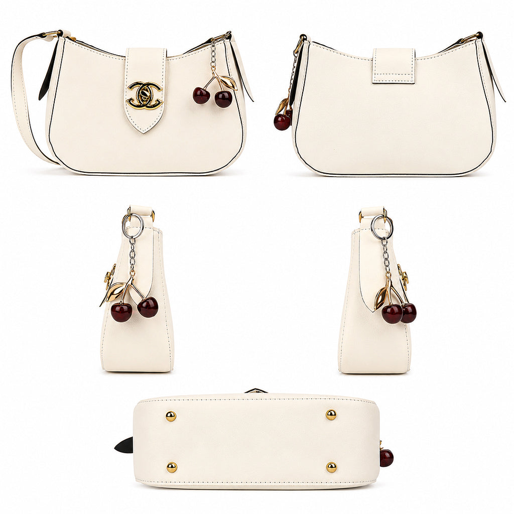 Naqsh Gleam Half Moon Handbag