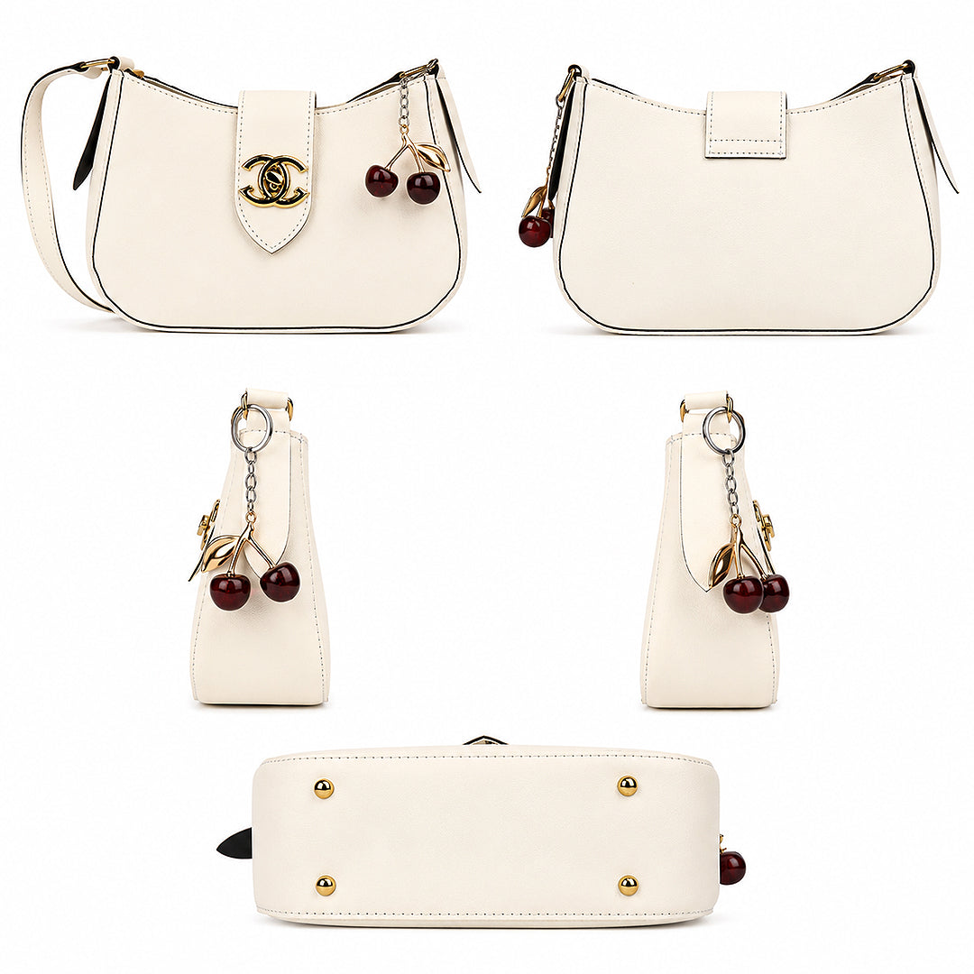 Naqsh Gleam Half Moon Handbag